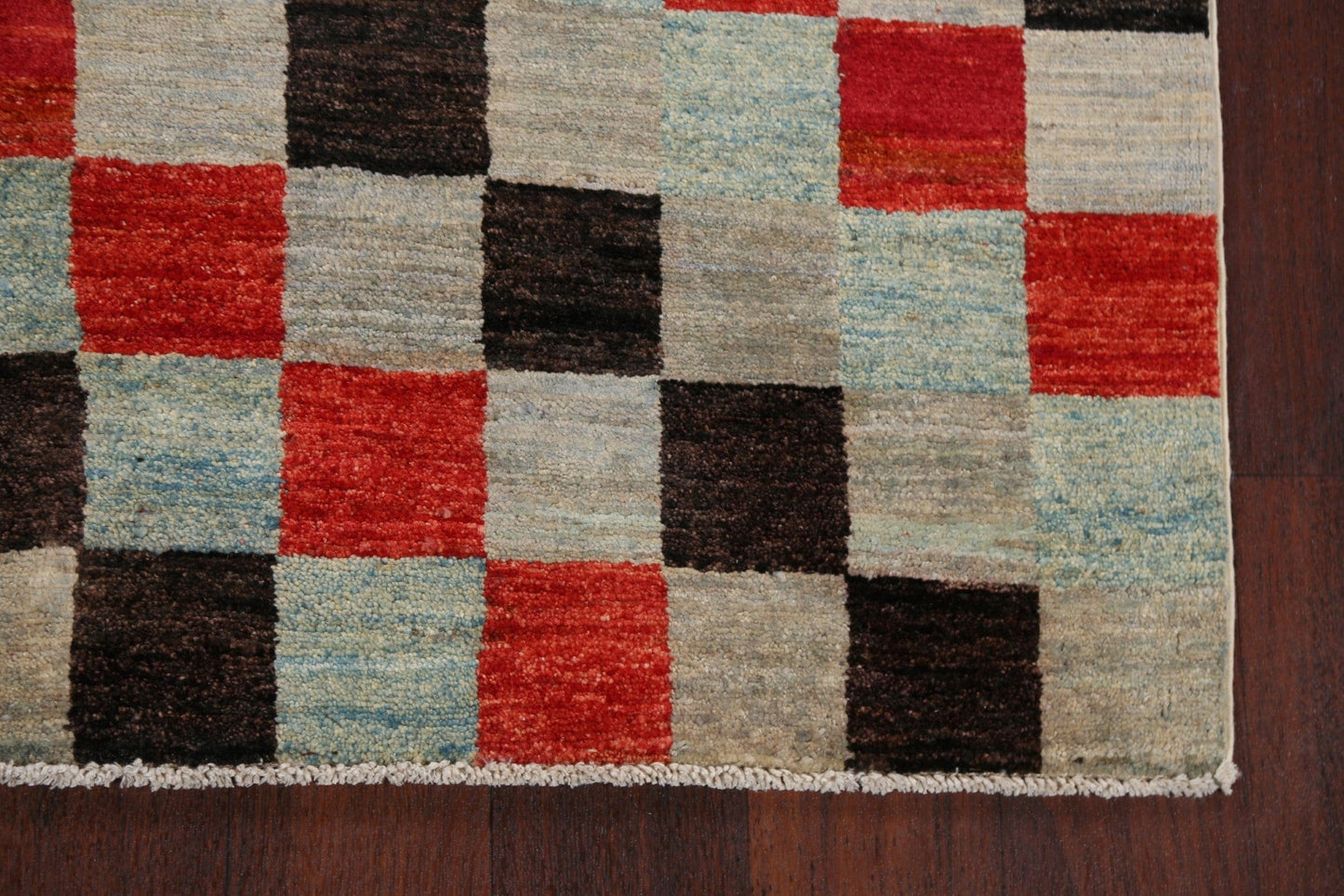 Contemporary Gabbeh Kashkoli Oriental Area Rug 4x6