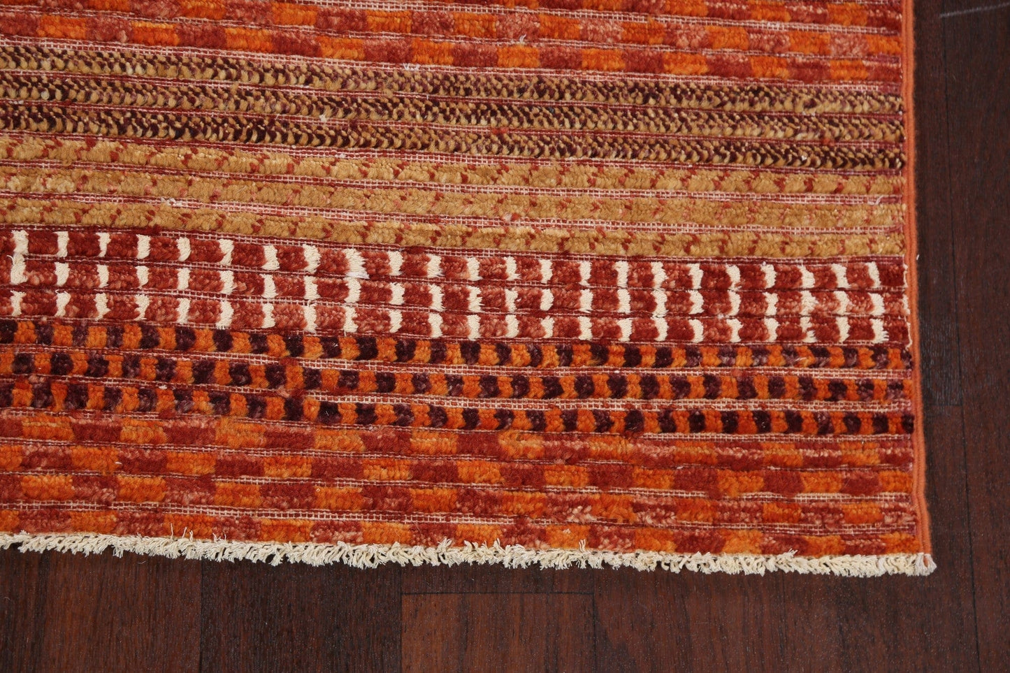 Contemporary Gabbeh Kashkoli Oriental Area Rug 4x6