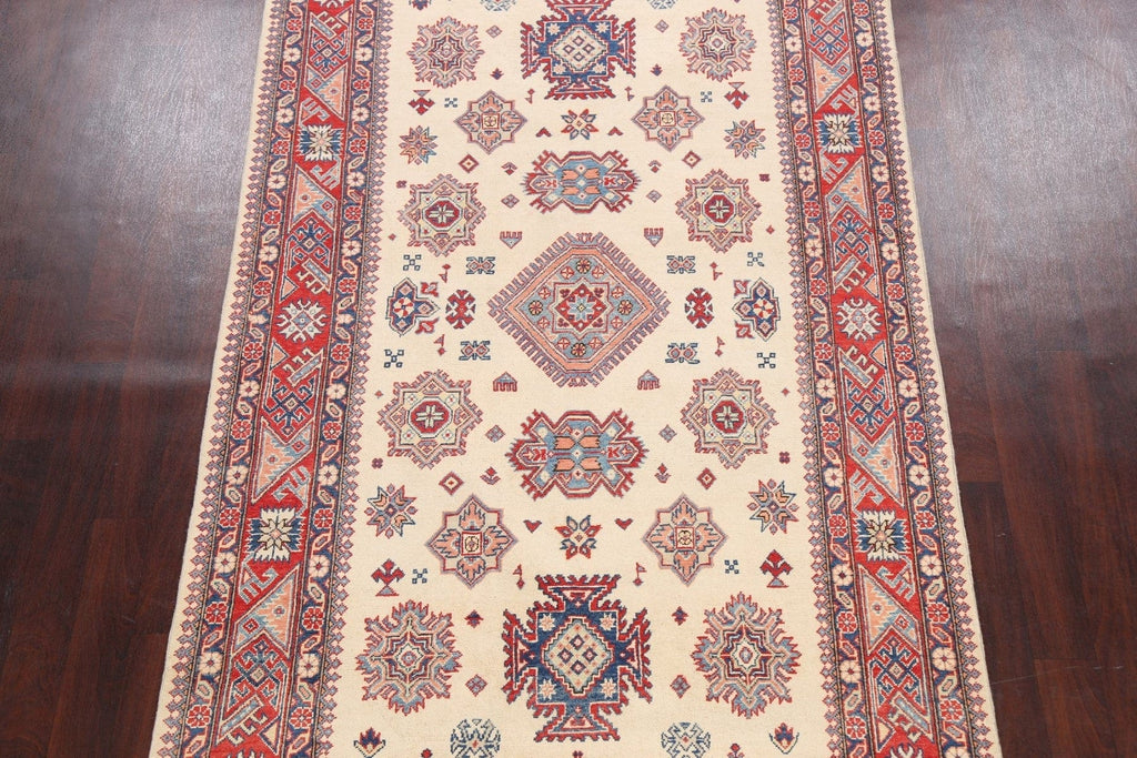 100% Vegetable Dye Super Kazak Oriental Area Rug 6x10