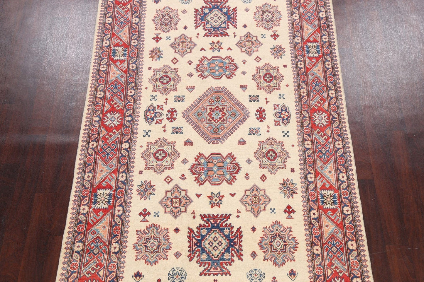 100% Vegetable Dye Super Kazak Oriental Area Rug 6x10