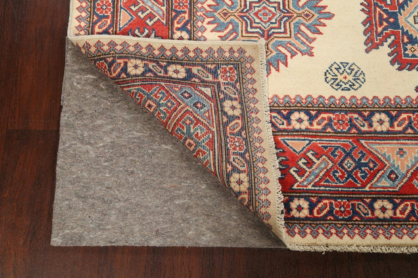 100% Vegetable Dye Super Kazak Oriental Area Rug 6x10