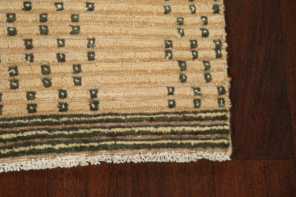 Stripe Gabbeh Kashkoli Oriental Area Rug 3x6