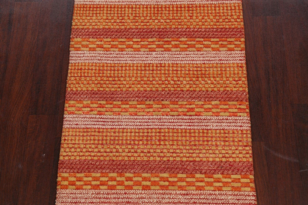 Contemporary Gabbeh Kashkoli Oriental Area Rug 3x4