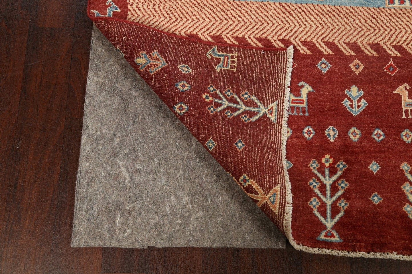 100% Vegetable Dye Super Kazak Oriental Area Rug 6x8