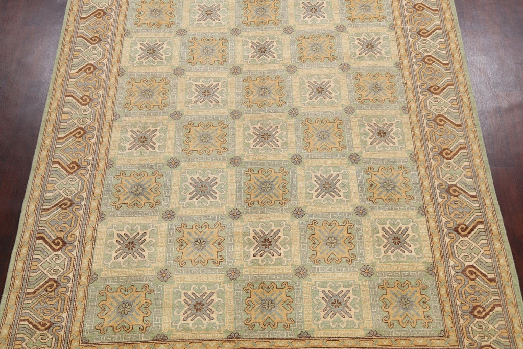 100% Vegetable Dye Khotan Oriental Area Rug 8x10