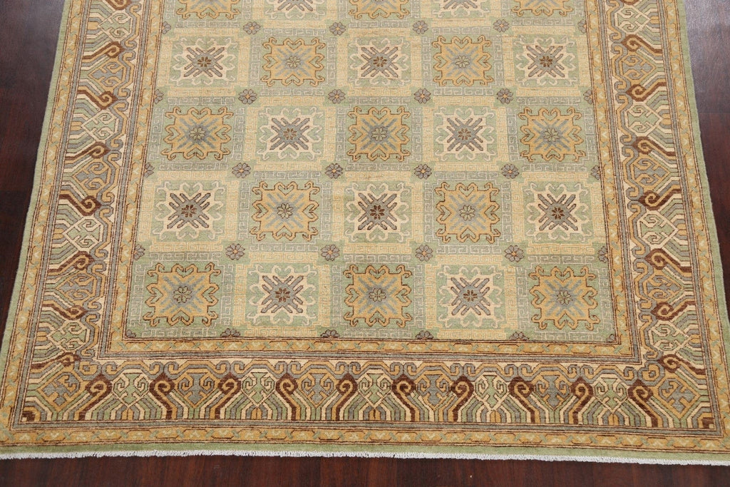 100% Vegetable Dye Khotan Oriental Area Rug 8x10