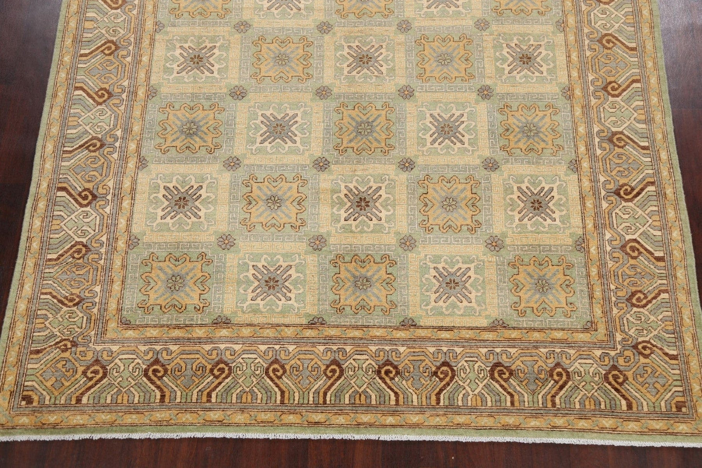 100% Vegetable Dye Khotan Oriental Area Rug 8x10