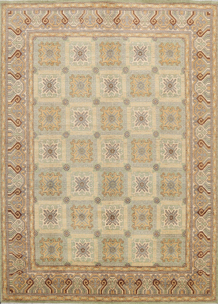 100% Vegetable Dye Khotan Oriental Area Rug 8x10