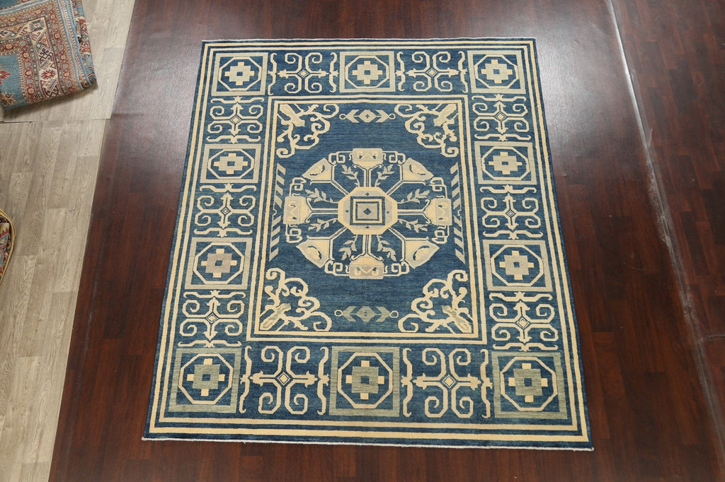 100% Vegetable Dye Khotan Oriental Area Rug 8x10