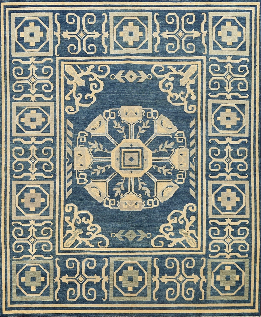 100% Vegetable Dye Khotan Oriental Area Rug 8x10