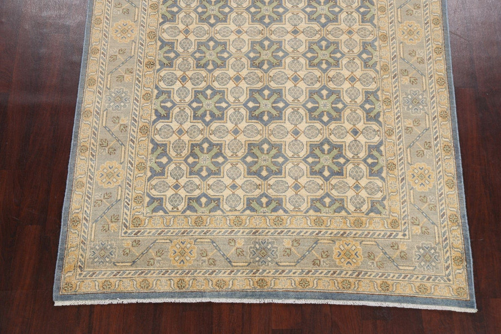 100% Vegetable Dye Khotan Oriental Area Rug 6x9