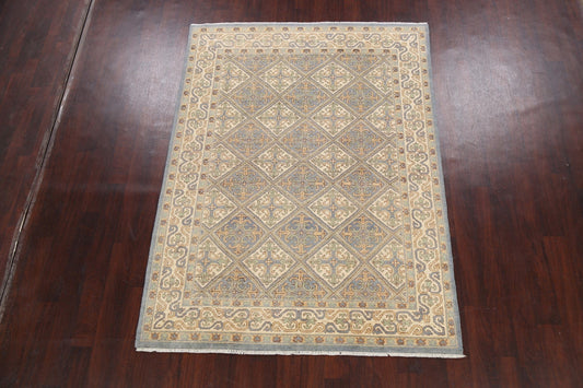 100% Vegetable Dye Khotan Oriental Area Rug 6x8