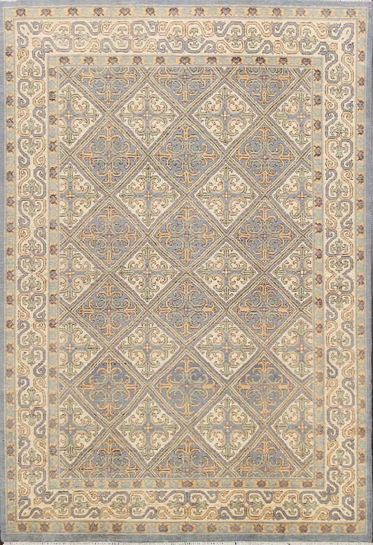 100% Vegetable Dye Khotan Oriental Area Rug 6x8