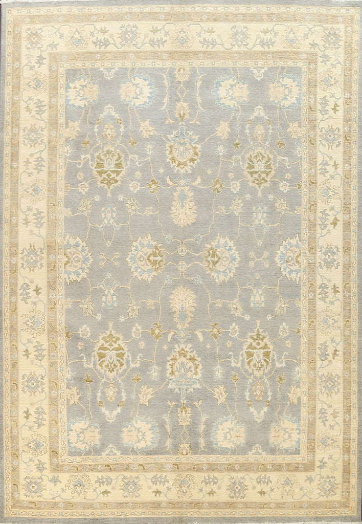 100% Vegetable Dye Oushak Chobi Oriental Area Rug 9x12