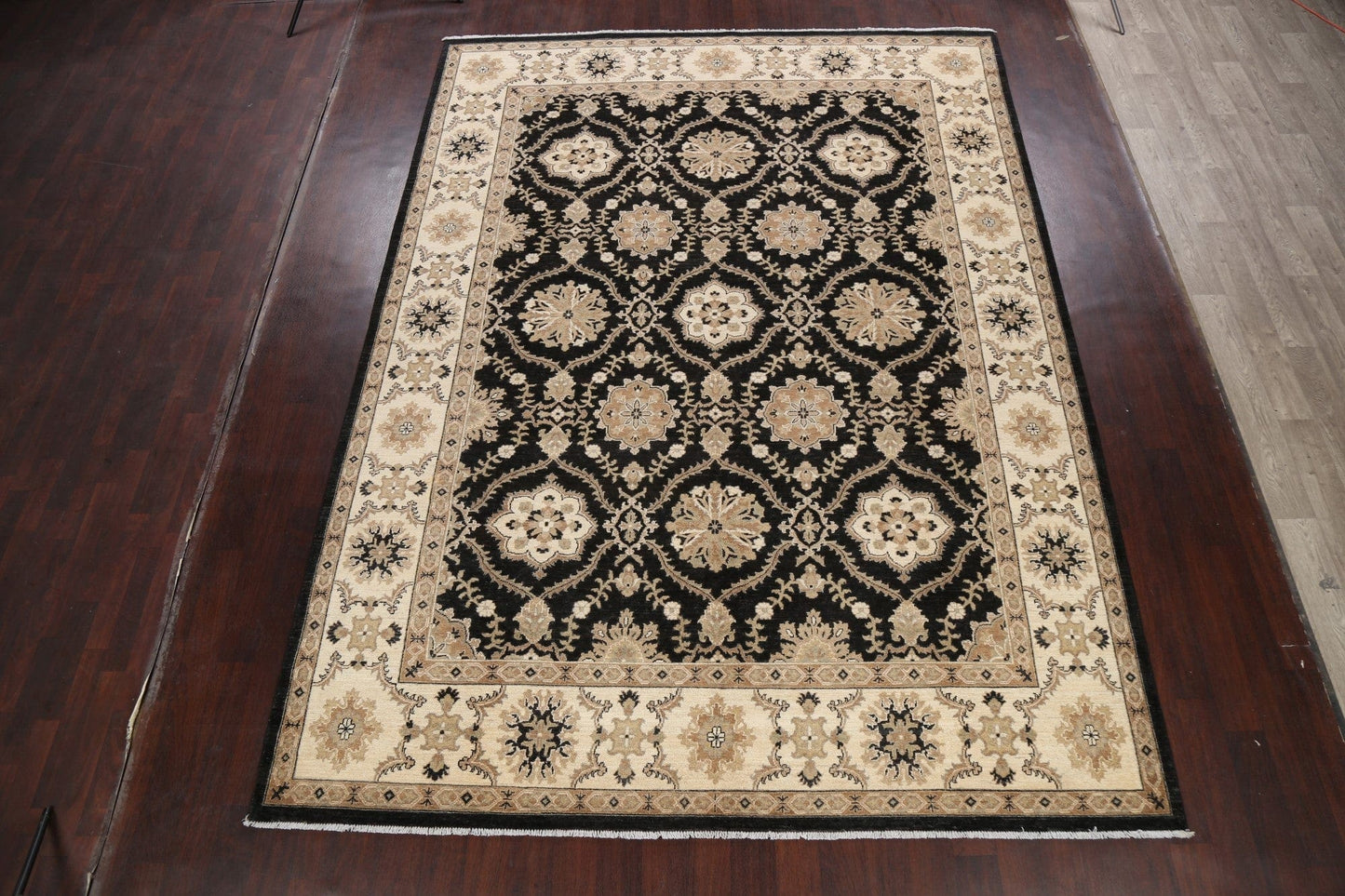 100% Vegetable Dye Peshawar Chobi Oriental Area Rug 9x12