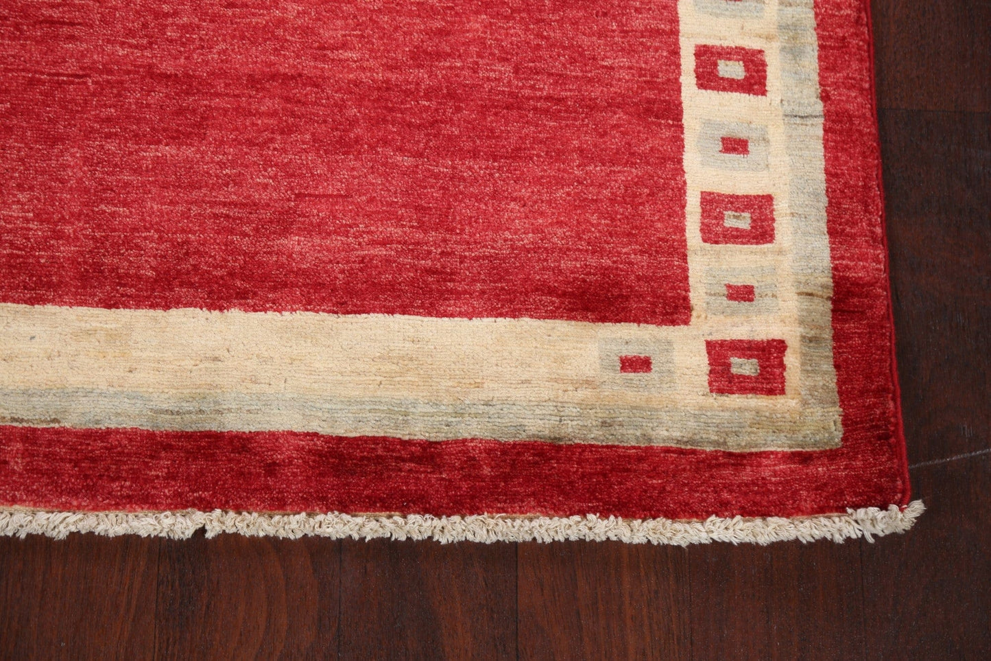 Contemporary Gabbeh Kashkoli Oriental Area Rug 4x6