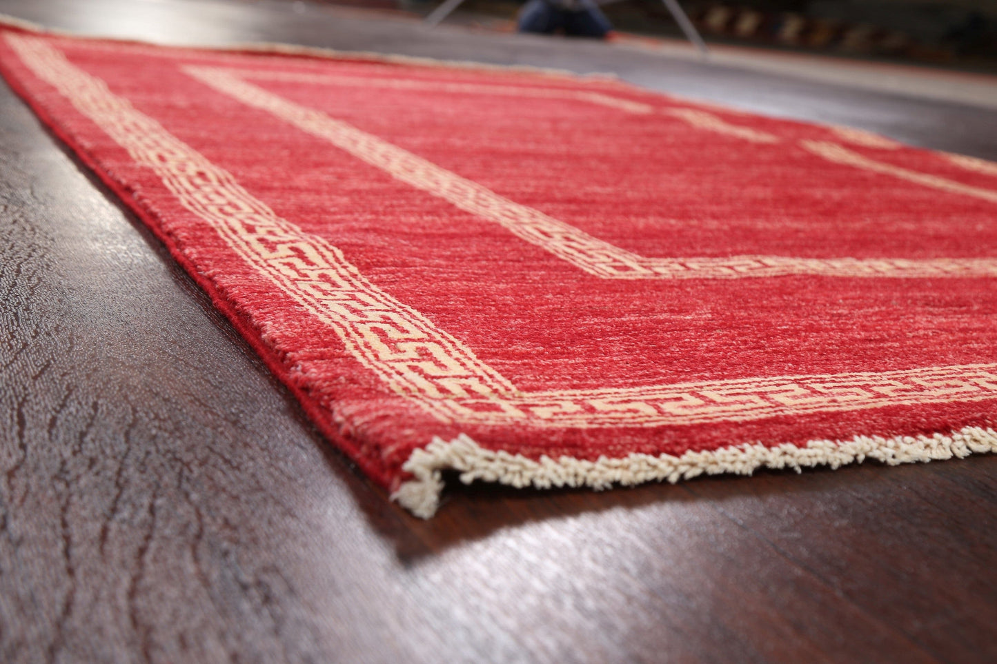 Contemporary Gabbeh Kashkoli Oriental Area Rug 4x6