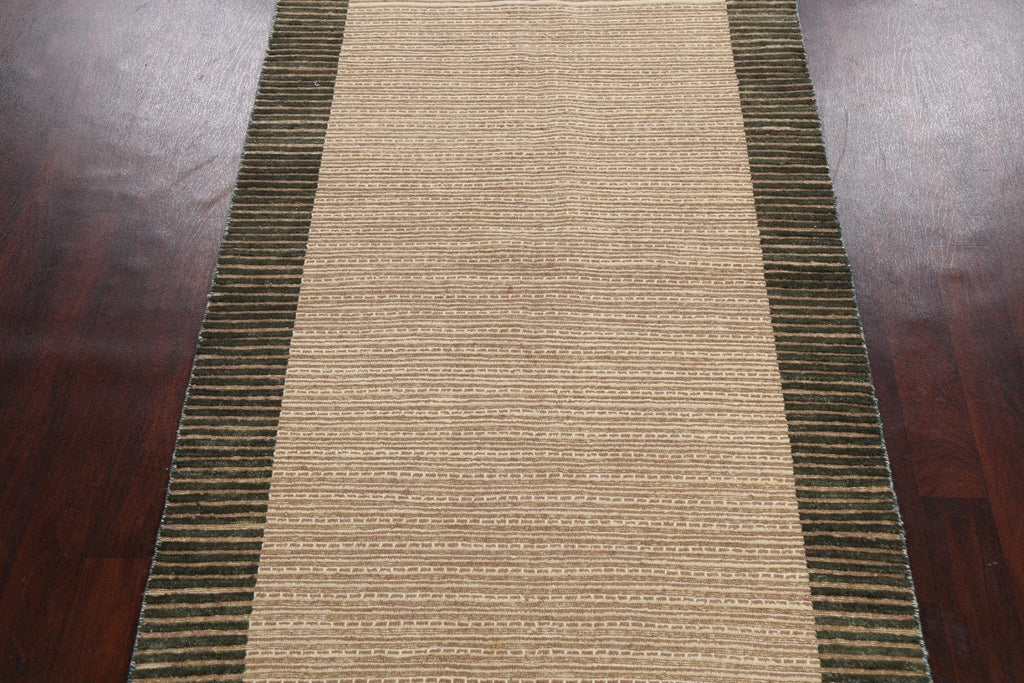 Contemporary Gabbeh Kashkoli Oriental Area Rug 4x7