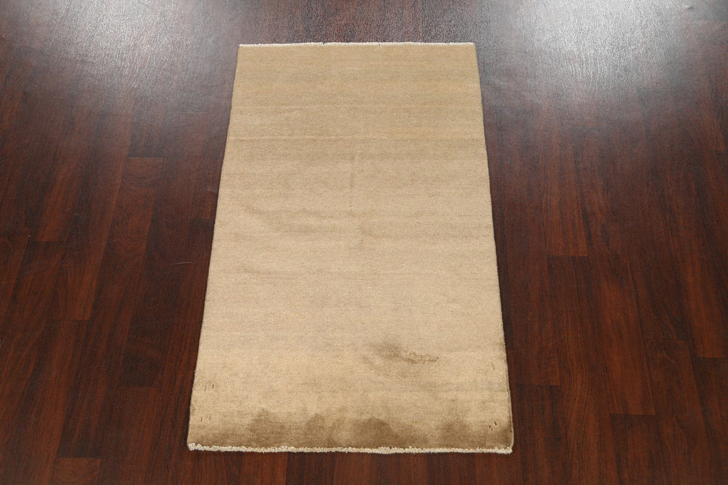 Contemporary Gabbeh Kashkoli Oriental Area Rug 3x5