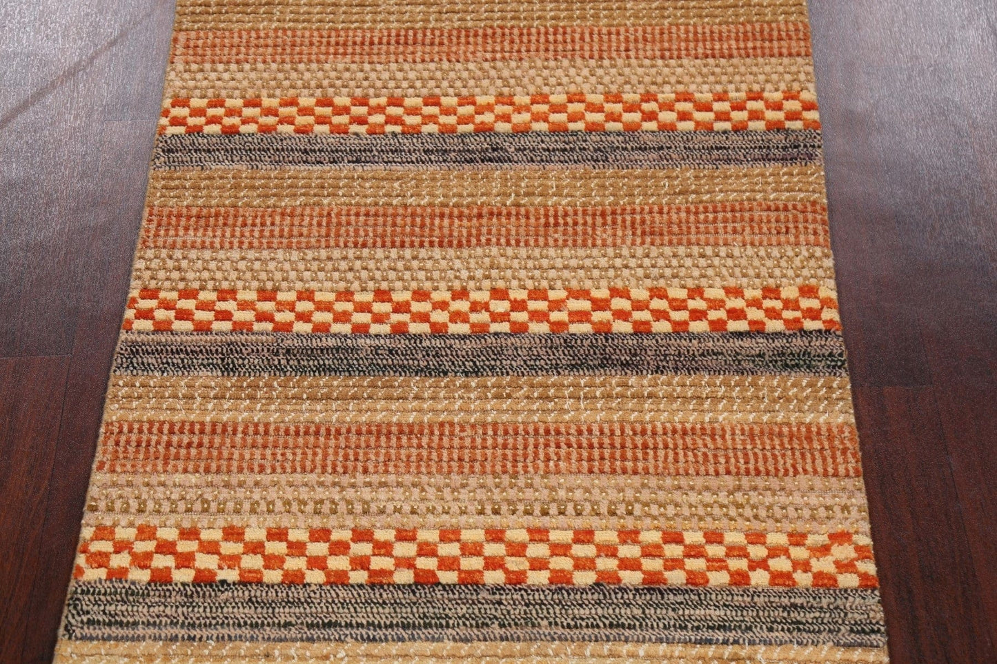 Contemporary Gabbeh Kashkoli Oriental Area Rug 3x5