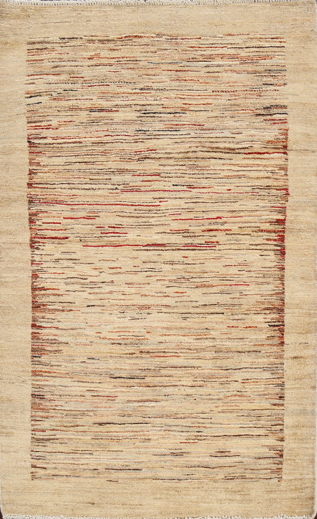 Abstract Modern Gabbeh Kashkoli Oriental Area Rug 3x5