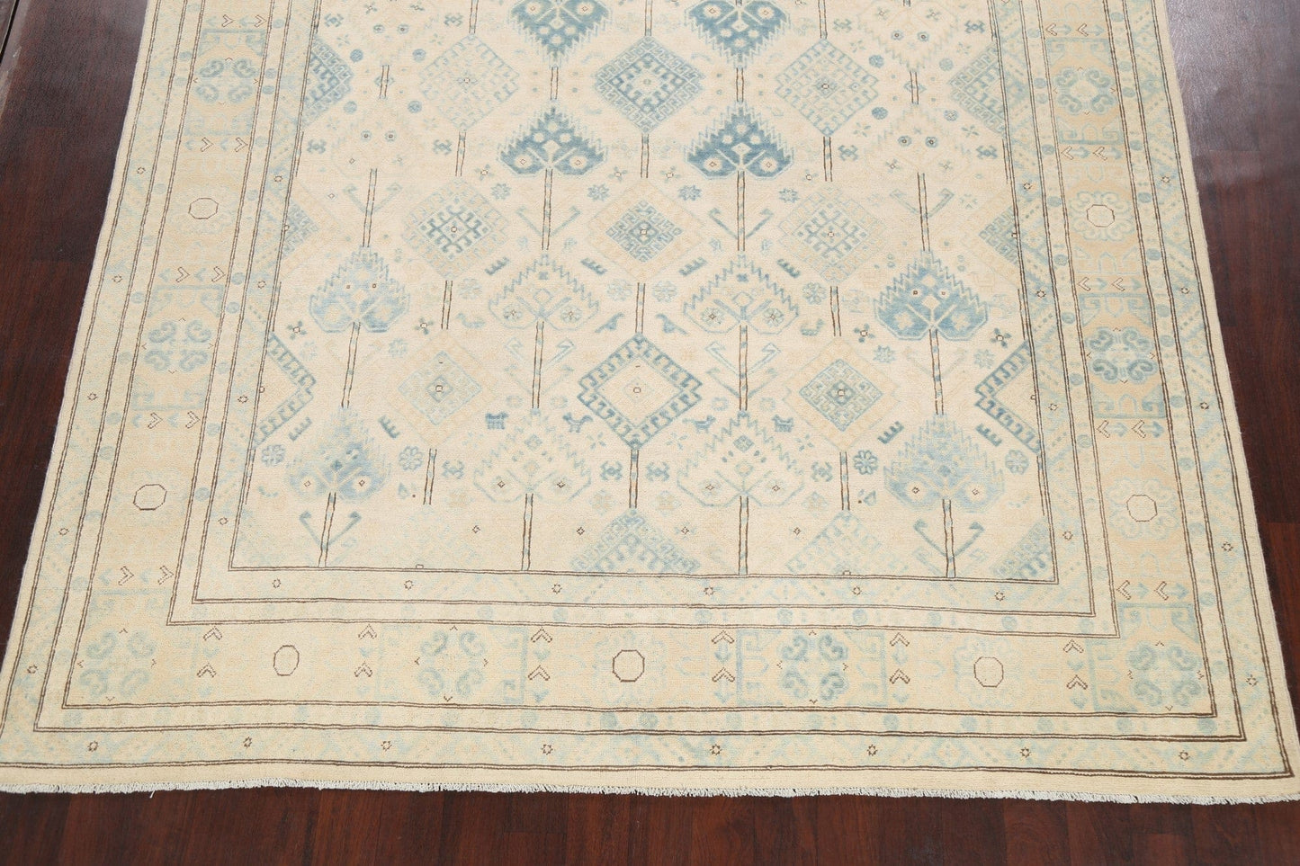 100% Vegetable Dye Super Kazak Oriental Area Rug 9x12