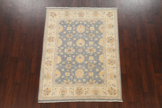 Floral Oushak Chobi Oriental Area Rug 5x6