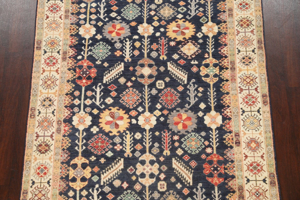 Geometric Peshawar Chobi Oriental Area Rug 6x8