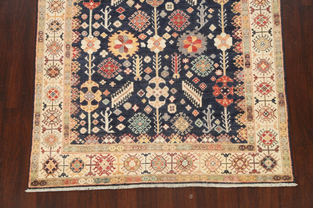 Geometric Peshawar Chobi Oriental Area Rug 6x8