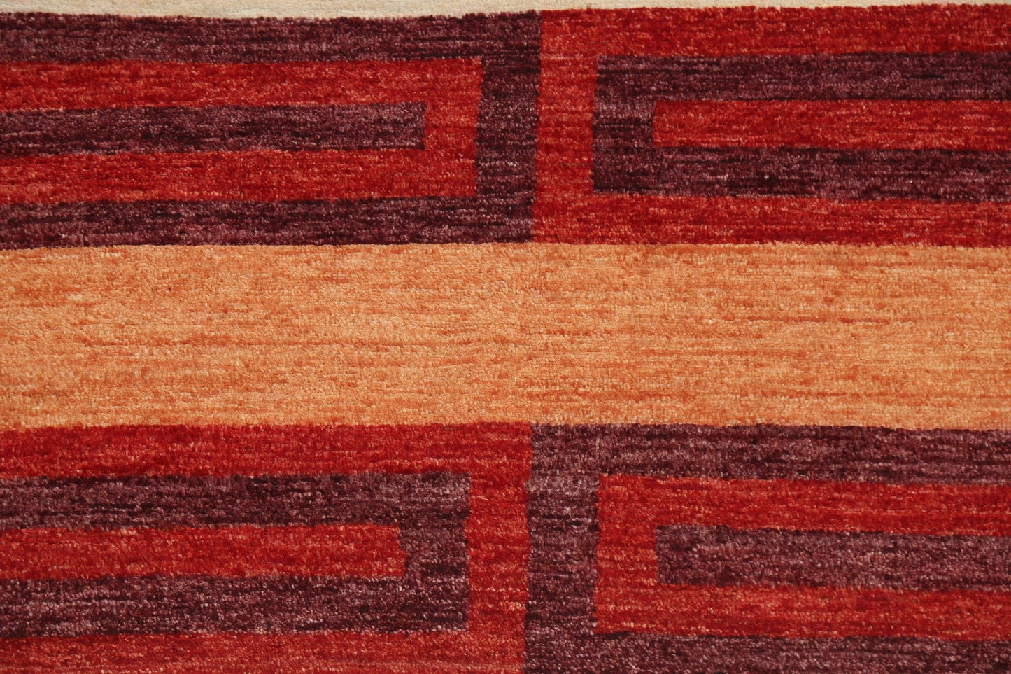 Contemporary Gabbeh Kashkoli Oriental Area Rug 4x6