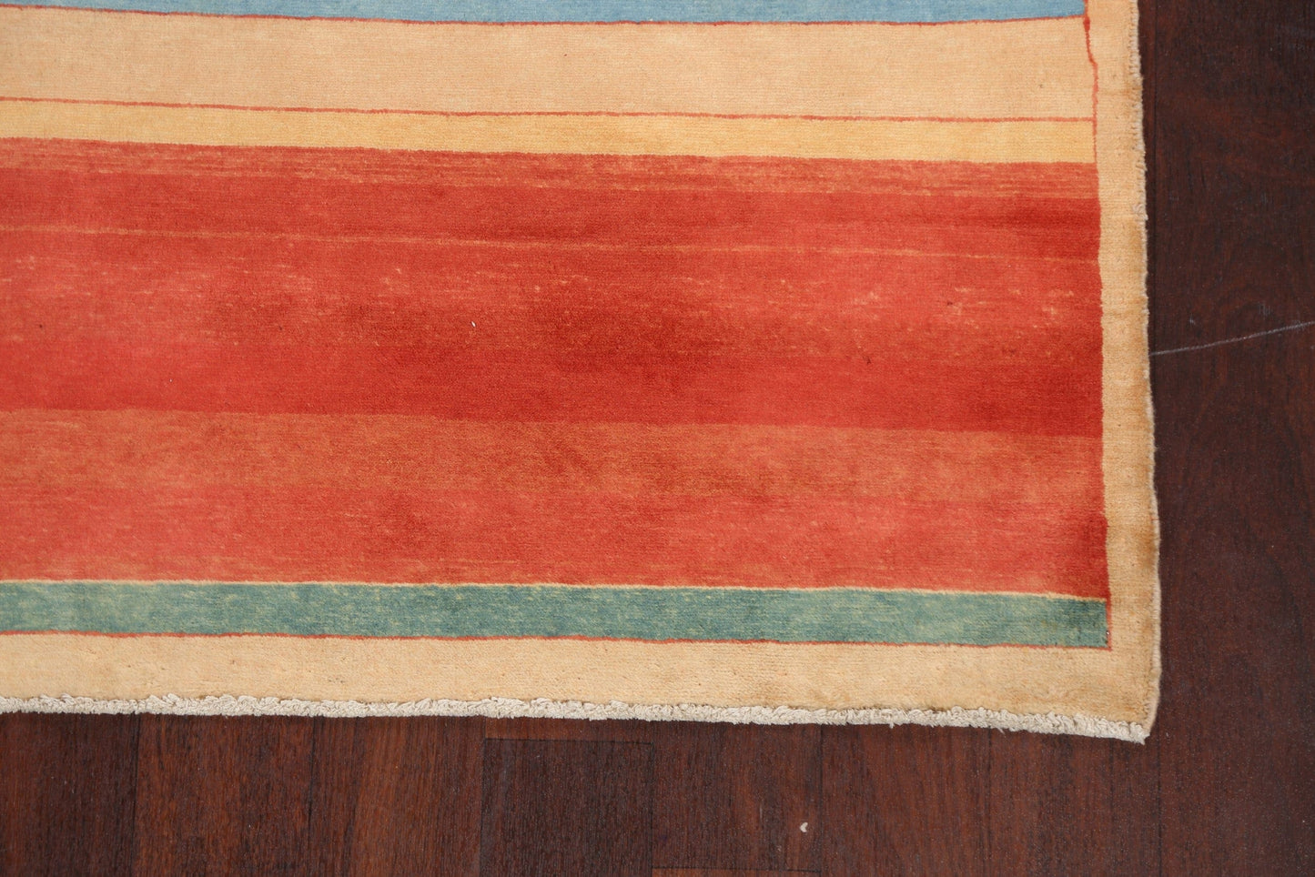 Contemporary Gabbeh Kashkoli Oriental Area Rug 4x6