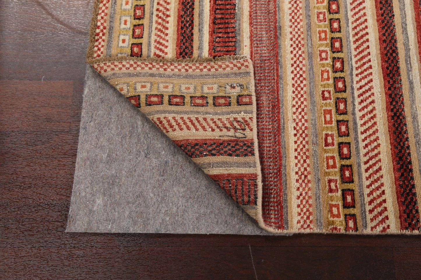 Contemporary Gabbeh Kashkoli Oriental Area Rug 4x6