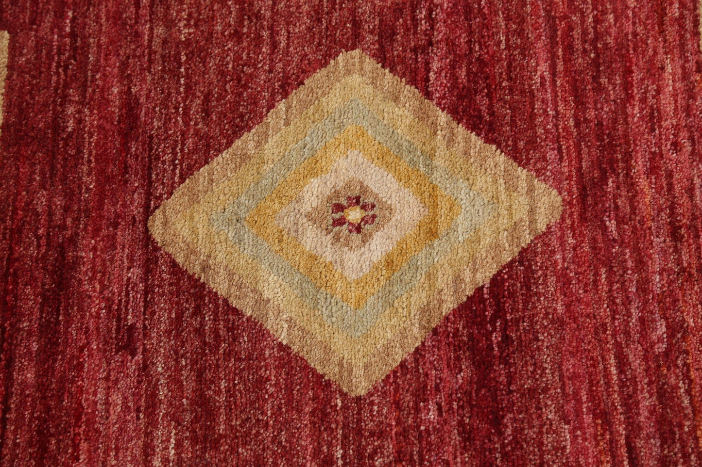 Geometric Gabbeh Kashkoli Oriental Area Rug 4x6