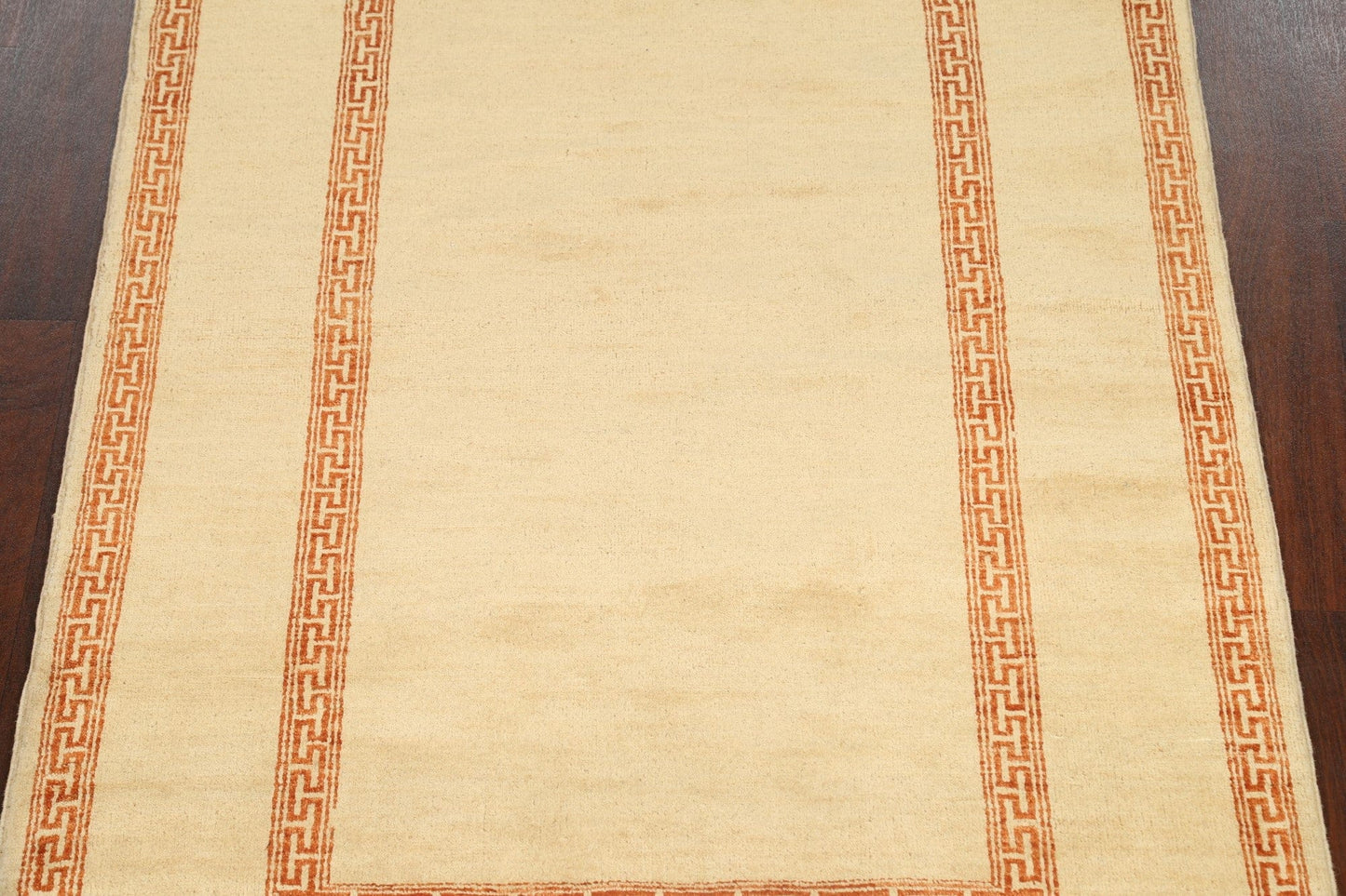 Contemporary Gabbeh Kashkoli Oriental Area Rug 4x6