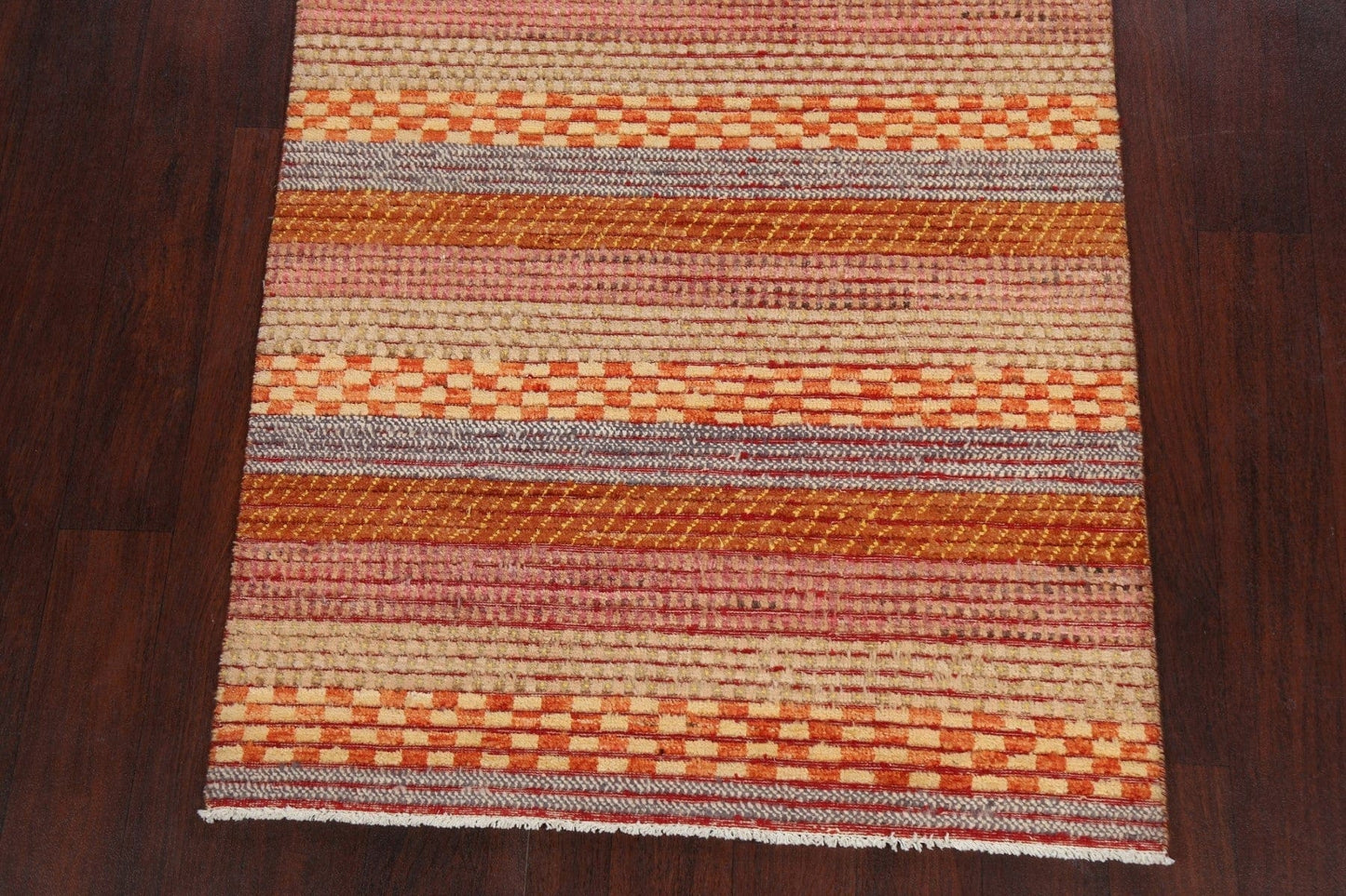 Contemporary Gabbeh Kashkoli Oriental Area Rug 3x5