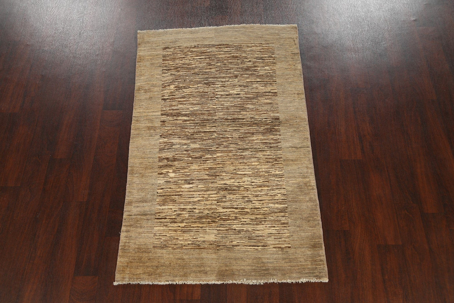 Abstract Modern Gabbeh Kashkoli Oriental Area Rug 3x5