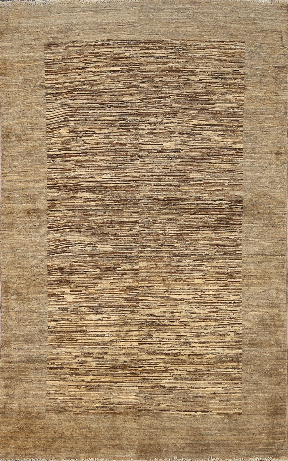 Abstract Modern Gabbeh Kashkoli Oriental Area Rug 3x5