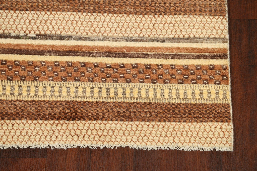 Contemporary Gabbeh Kashkoli Oriental Area Rug 3x5