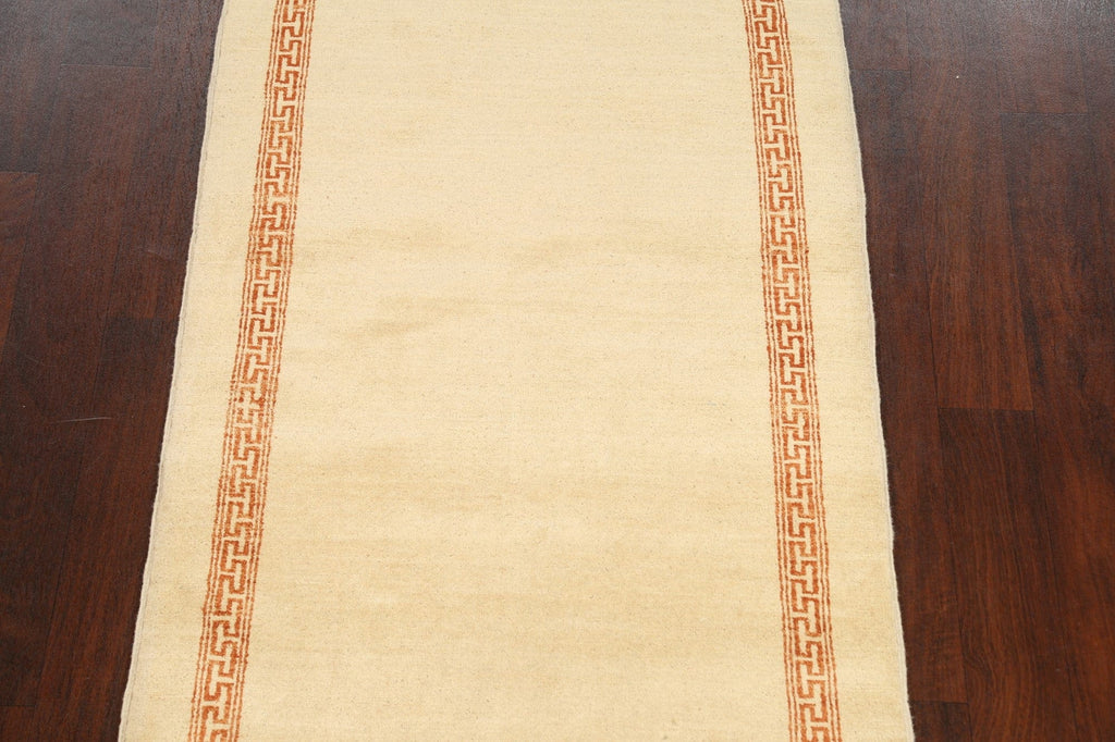 Contemporary Gabbeh Kashkoli Oriental Area Rug 3x5