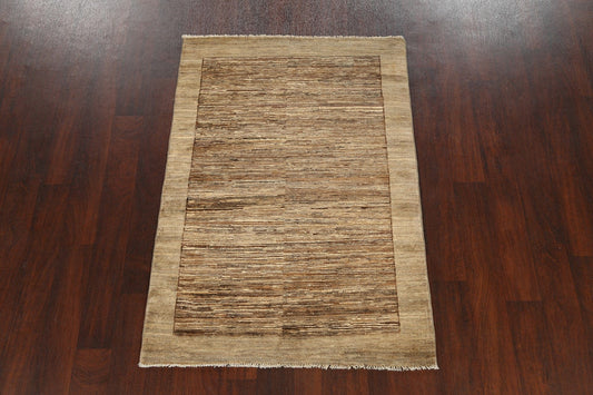 Contemporary Gabbeh Kashkoli Oriental Area Rug 3x5