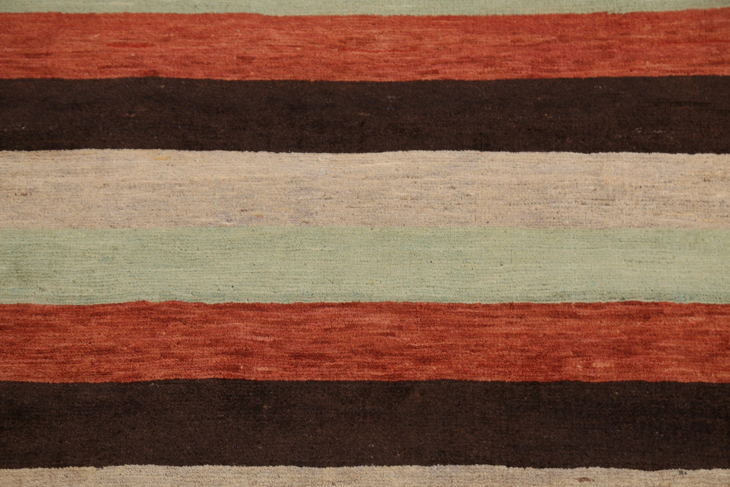 Stripe Contemporary Gabbeh Kashkoli Oriental Area Rug 4x6