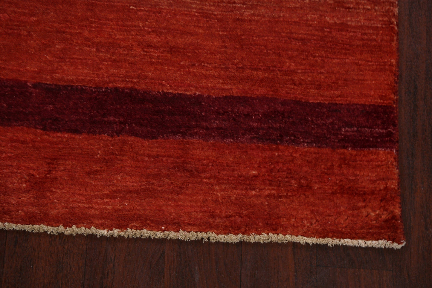 Stripe Modern Gabbeh Kashkoli Oriental Area Rug 4x6