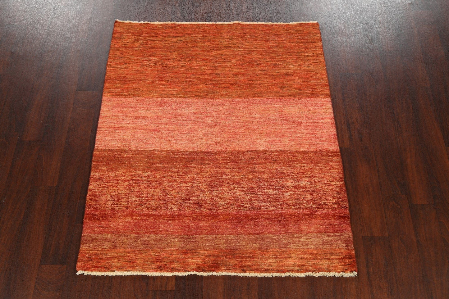 Abstract Contemporary Gabbeh Kashkoli Oriental Area Rug 4x5