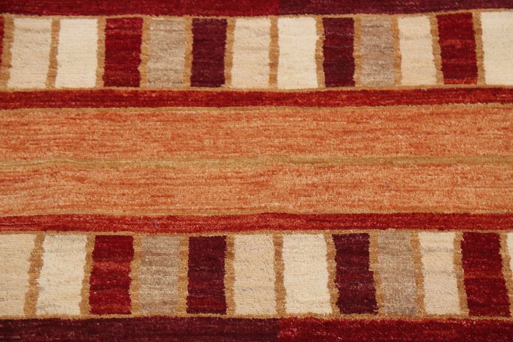 Contemporary Gabbeh Kashkoli Oriental Area Rug 5x6