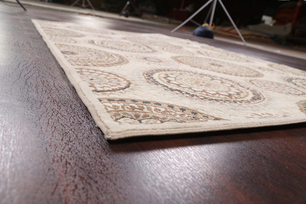 All-Over Modern Oriental Area Rug 5x7