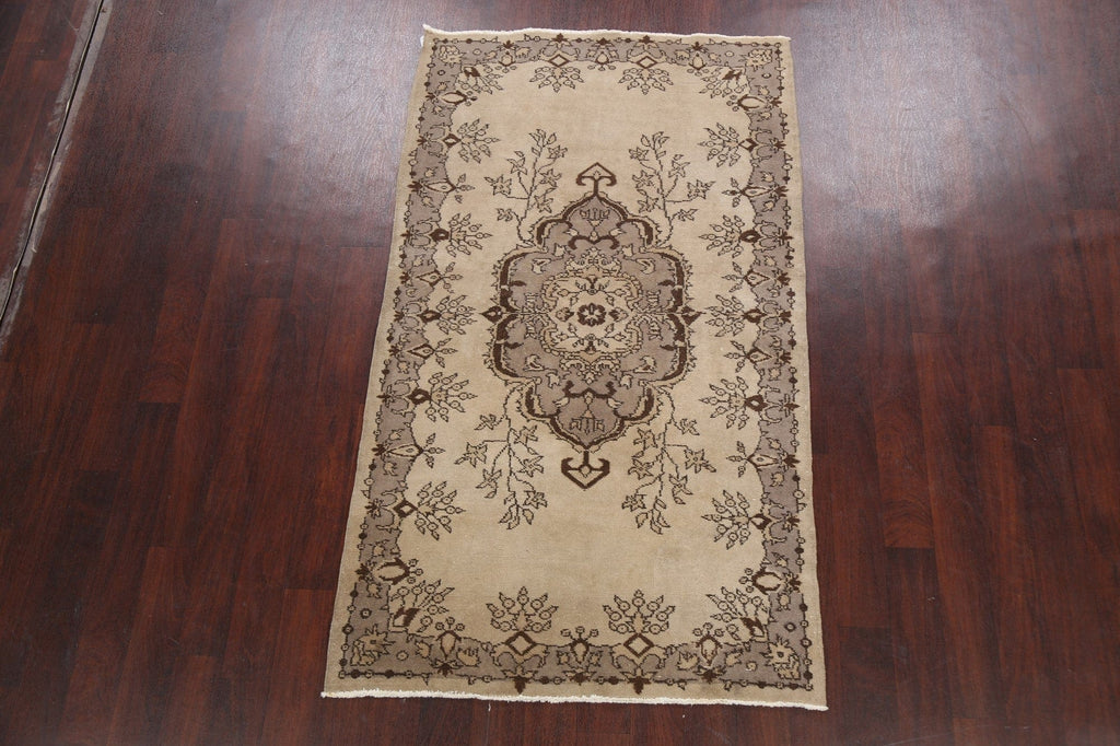 Floral Anatolian Oriental Area Rug 4x7