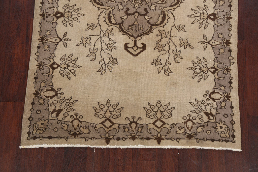 Floral Anatolian Oriental Area Rug 4x7