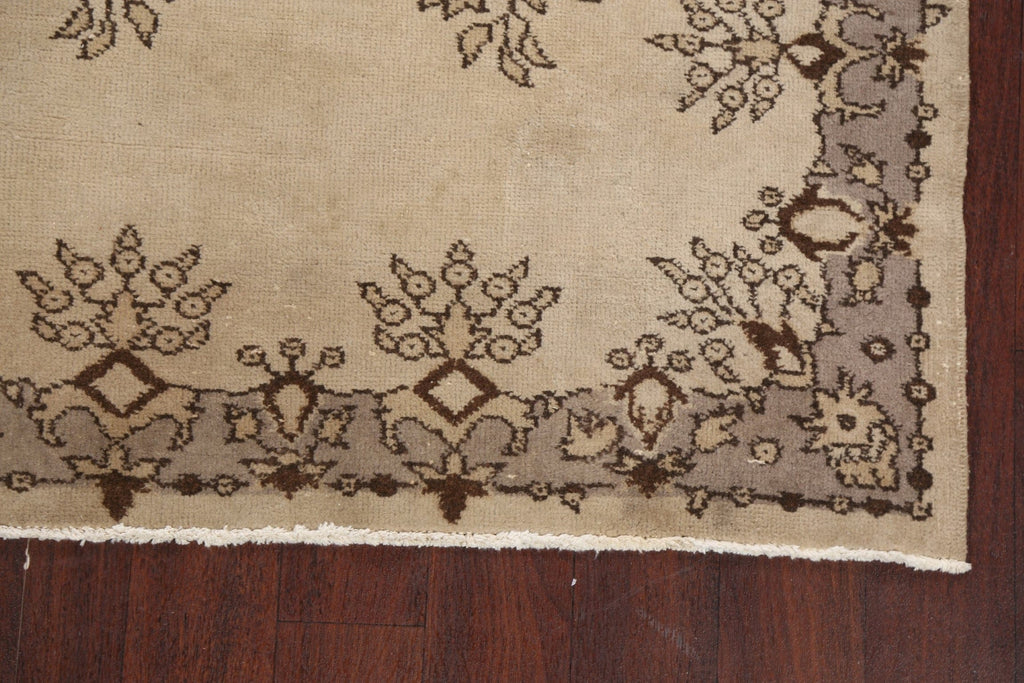 Floral Anatolian Oriental Area Rug 4x7