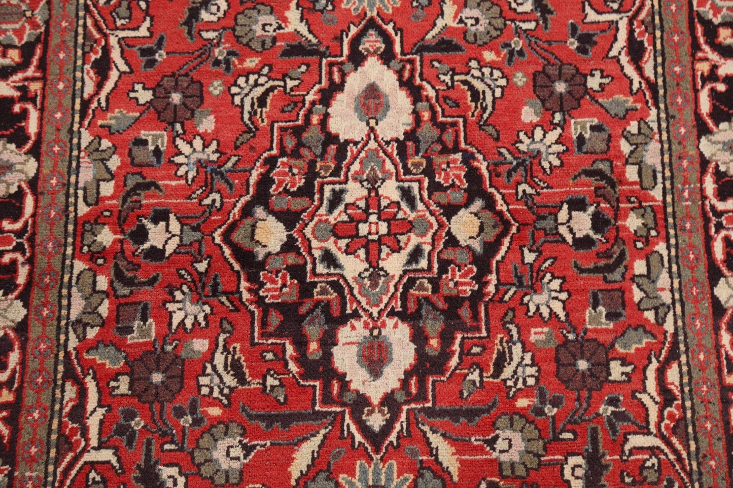 Floral Hamedan Persian Area Rug 4x6