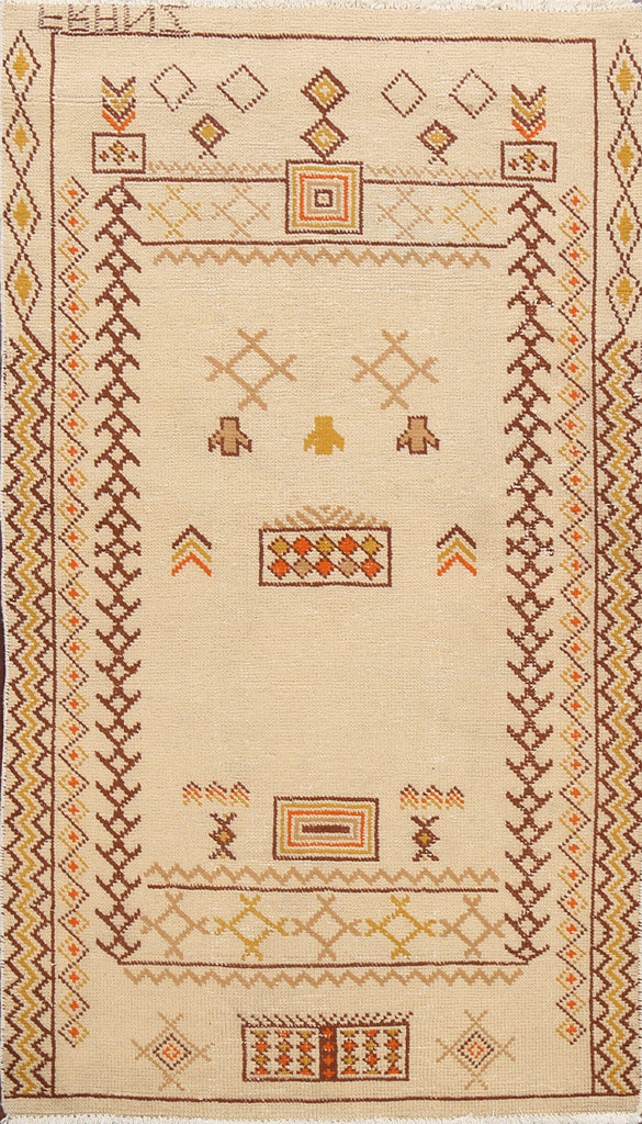 Tribal Oushak Oriental Area Rug 4x7